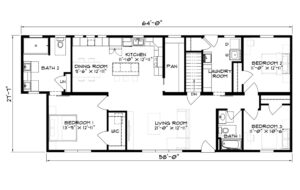 Sharpsville Ranch Floor Plan